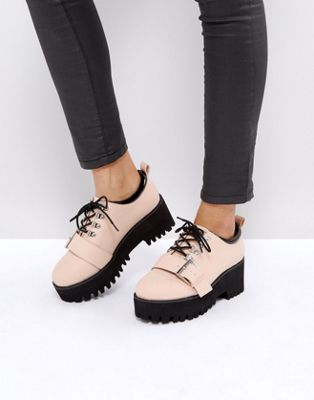 ASOS OUT OF BOUND Hiker Heeled Shoes
