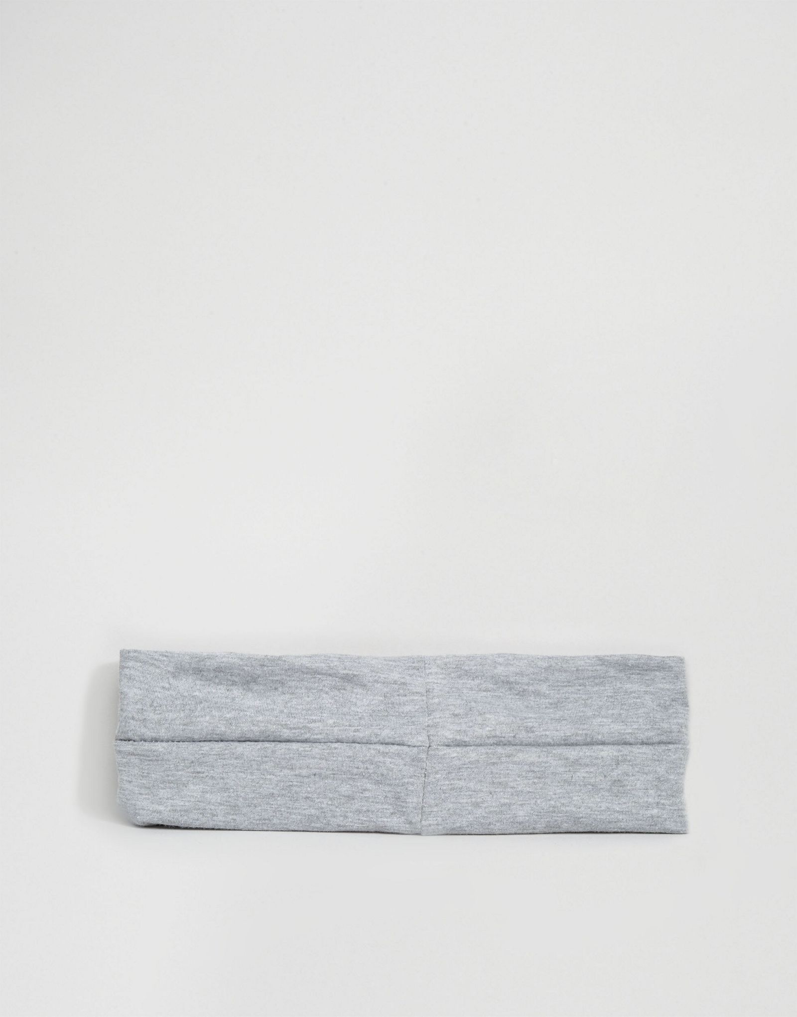 ASOS Pack of 2 Grey and Nude Soft Turban Headbands