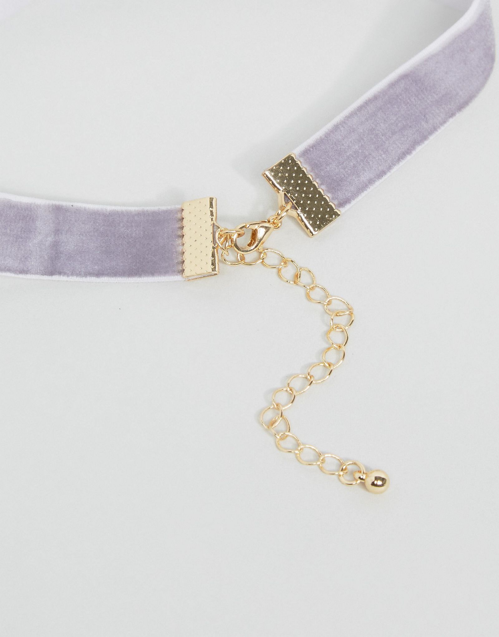 ASOS Pack of 2 Velvet & Moon Choker Necklaces
