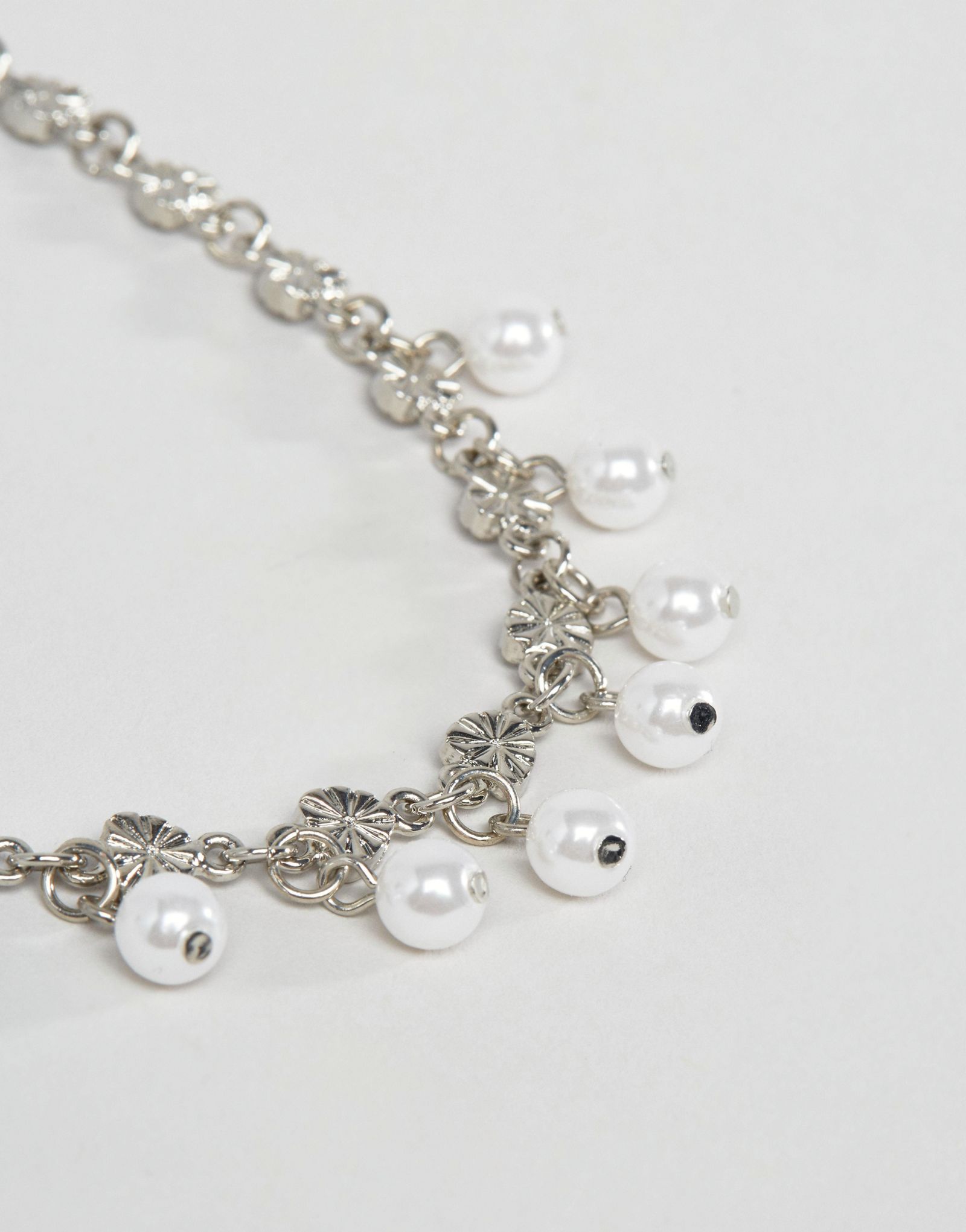 ASOS Pearl Wintertales Chain Bracelet