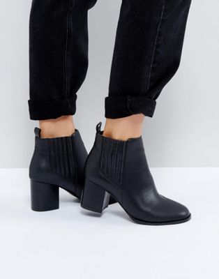 ASOS ROLAND Mid Heeled Chelsea Boots