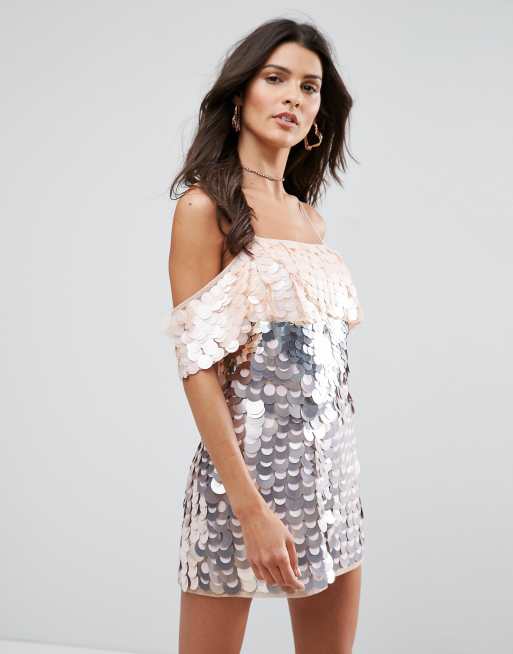 asos sequin suit