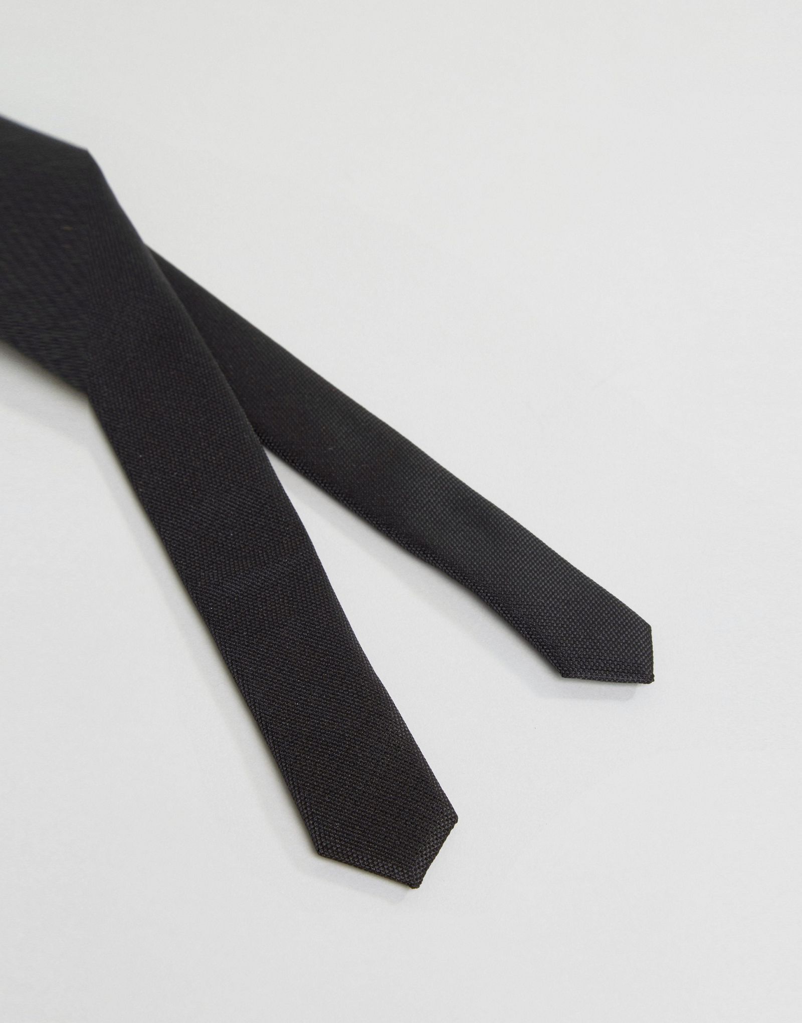 ASOS Skinny Tie In Black