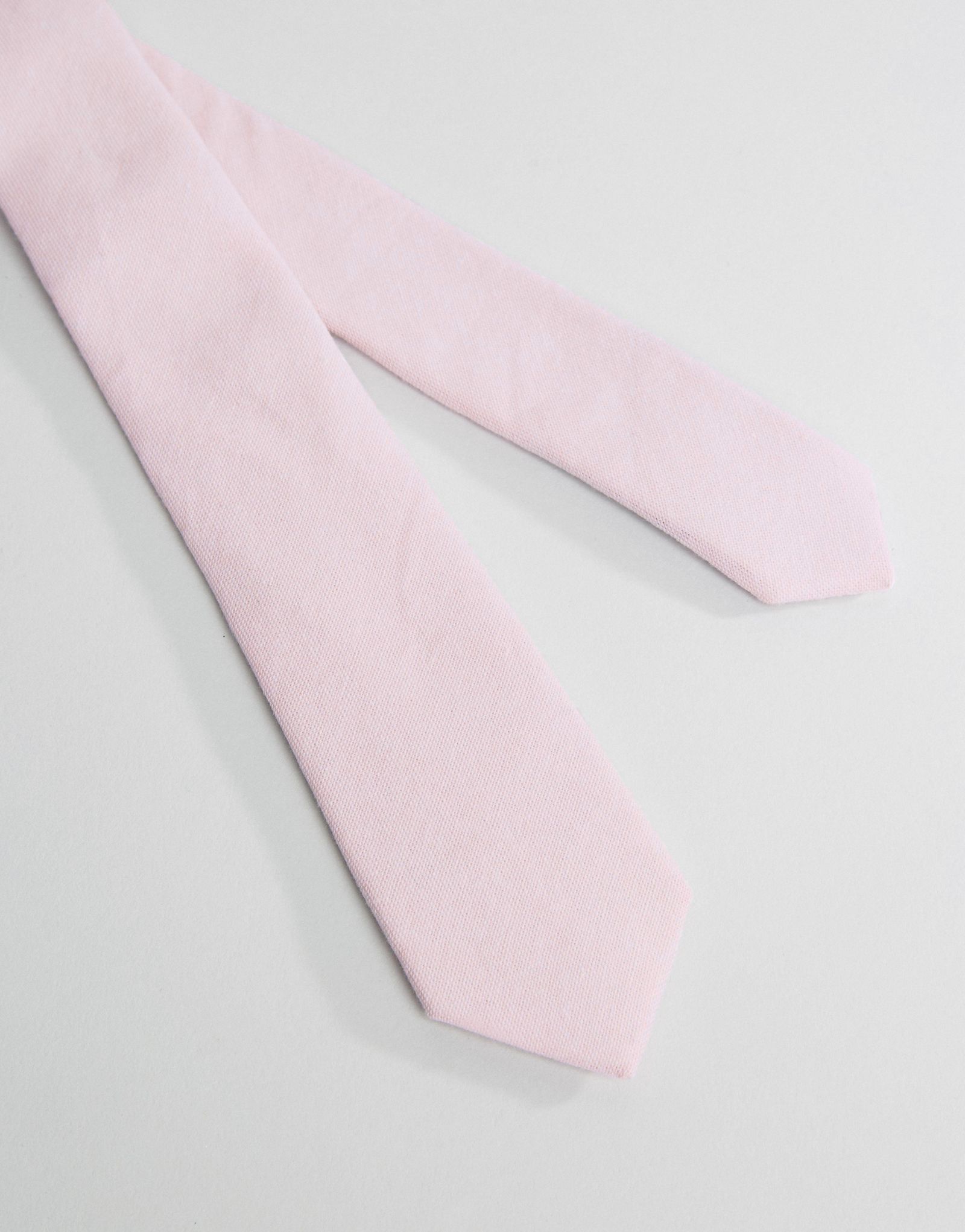 ASOS Slim Tie In Pink