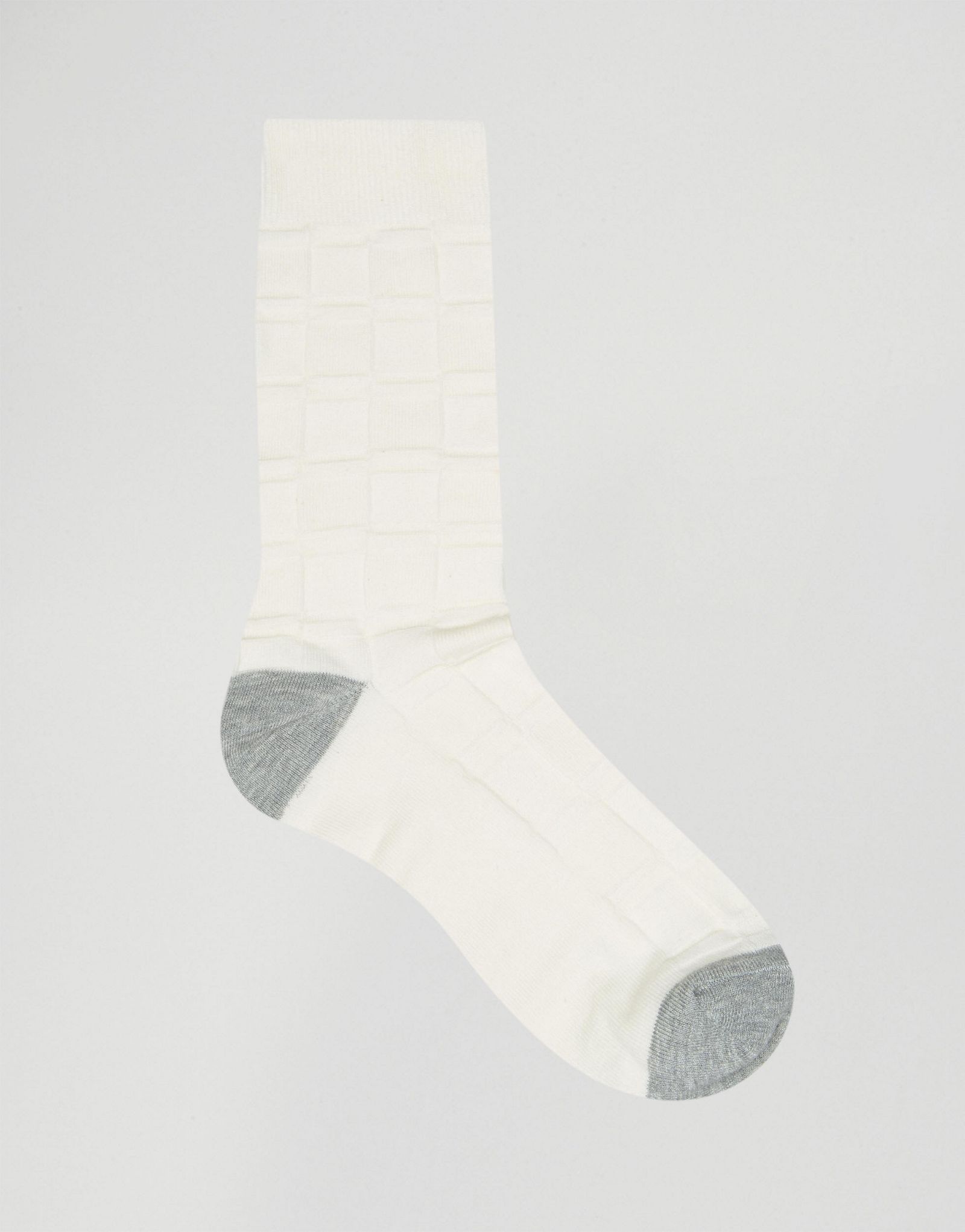 ASOS Smart Socks In Gift Box With Grid Texture 3 Pack