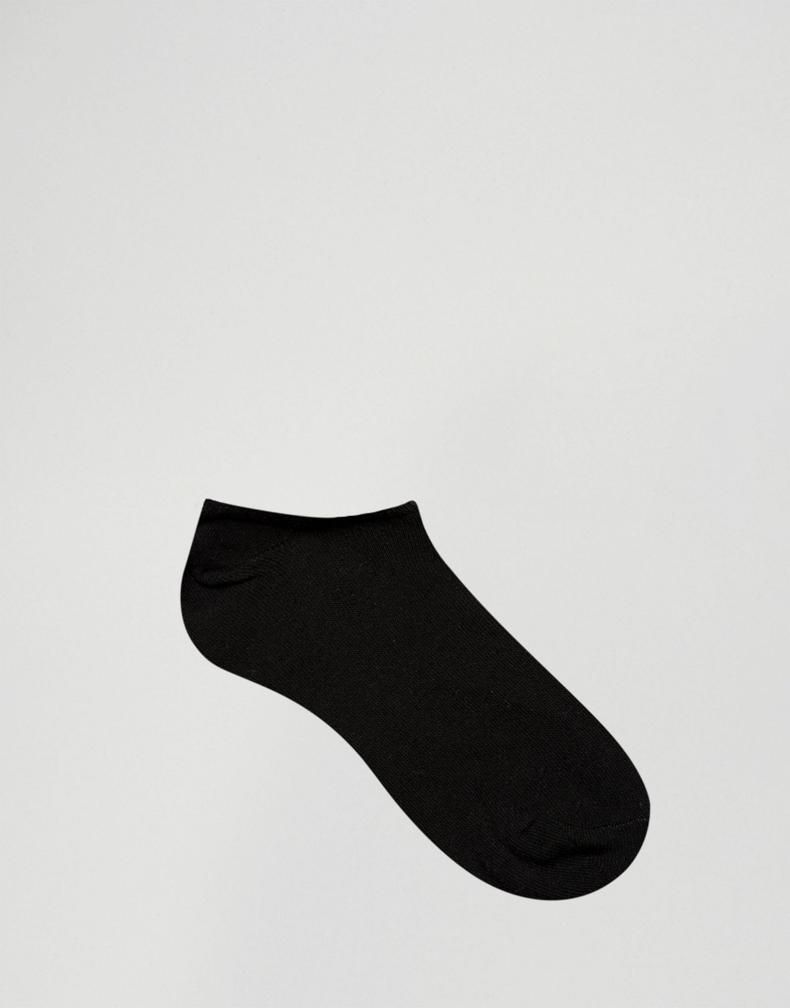 ASOS Sneaker Socks In Mono 5 Pack SAVE