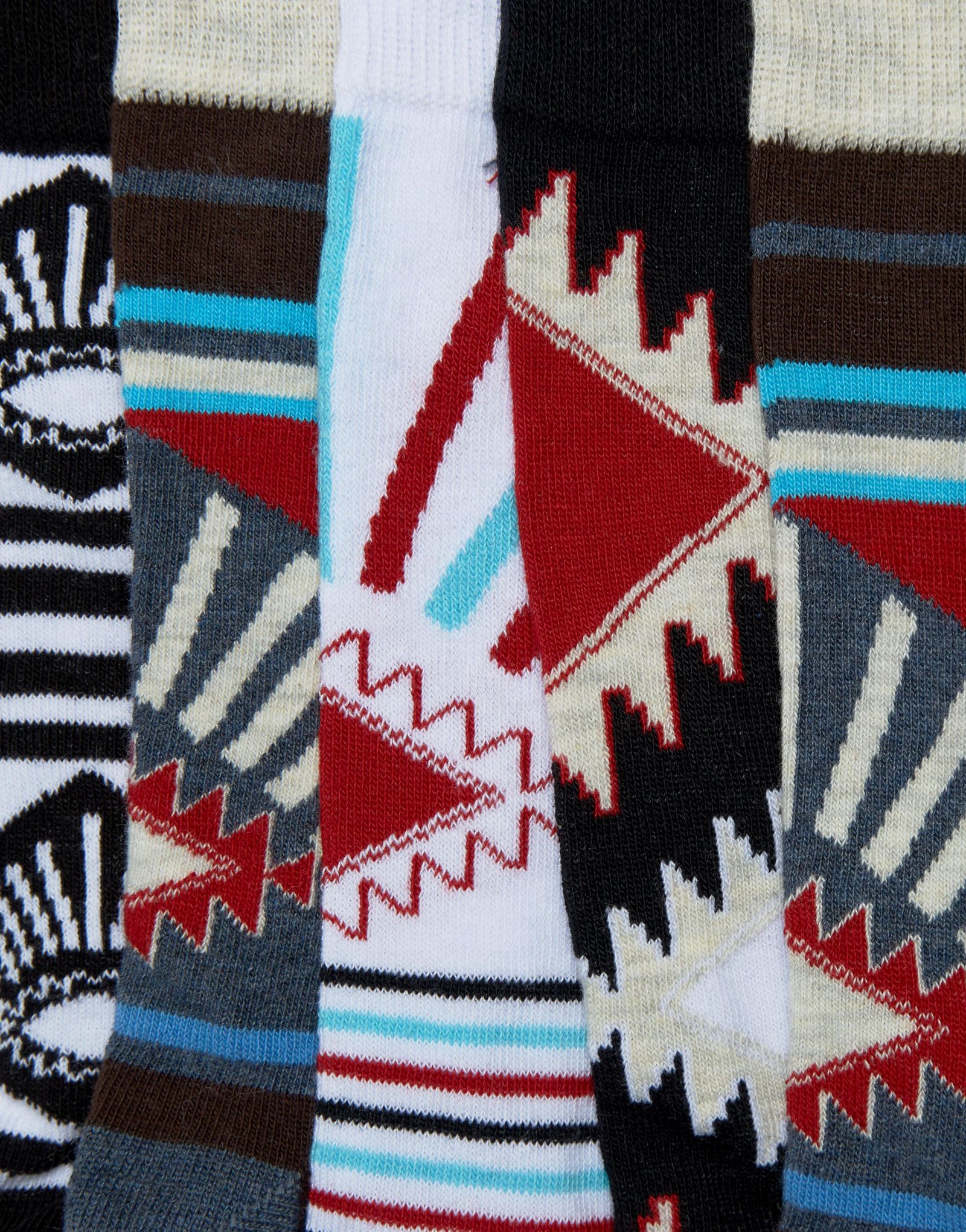 ASOS Socks With Aztec Design 5 Pack