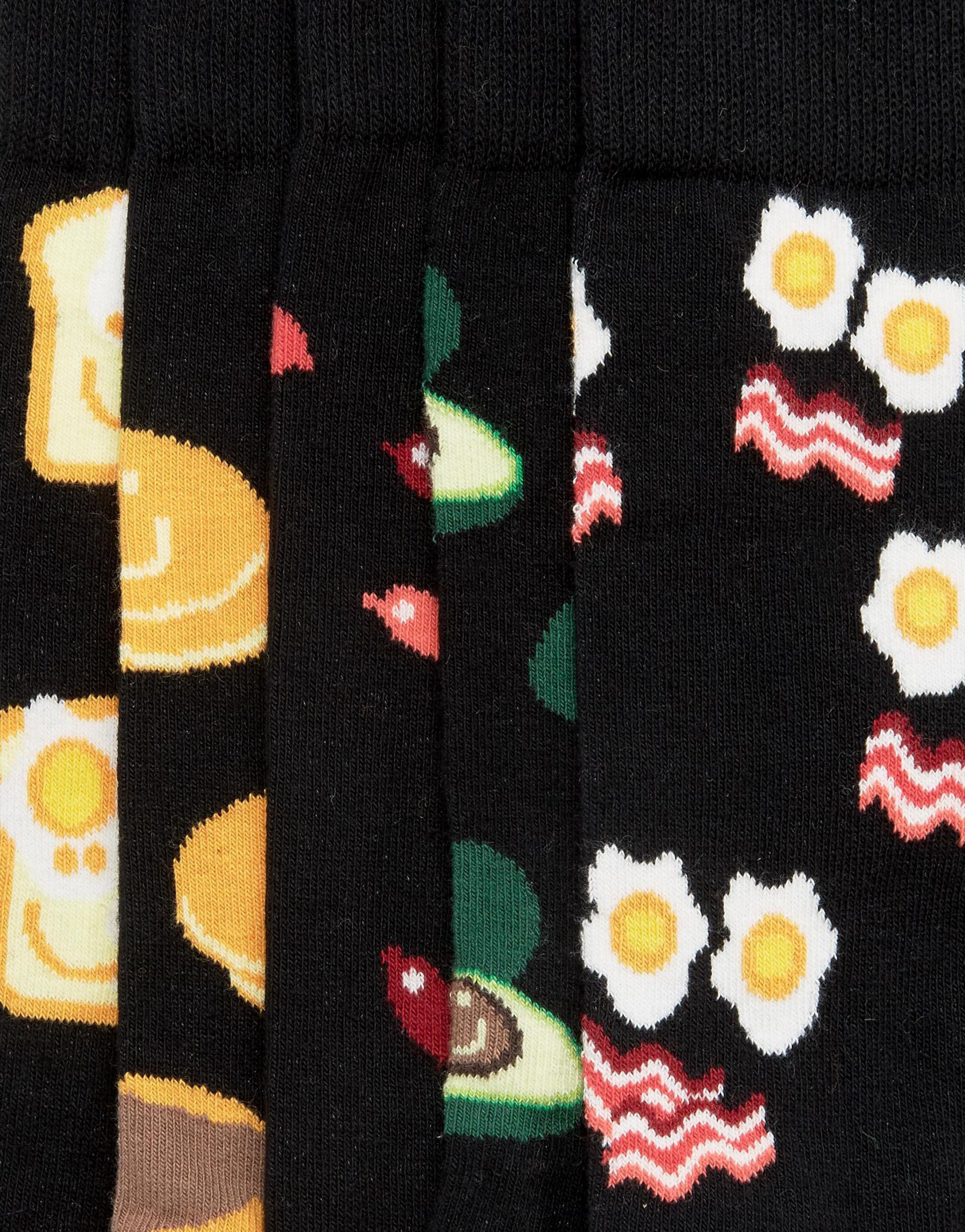 ASOS Socks With Breakfast Design 5 Pack