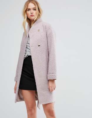 ASOS Textured Throw on Coat