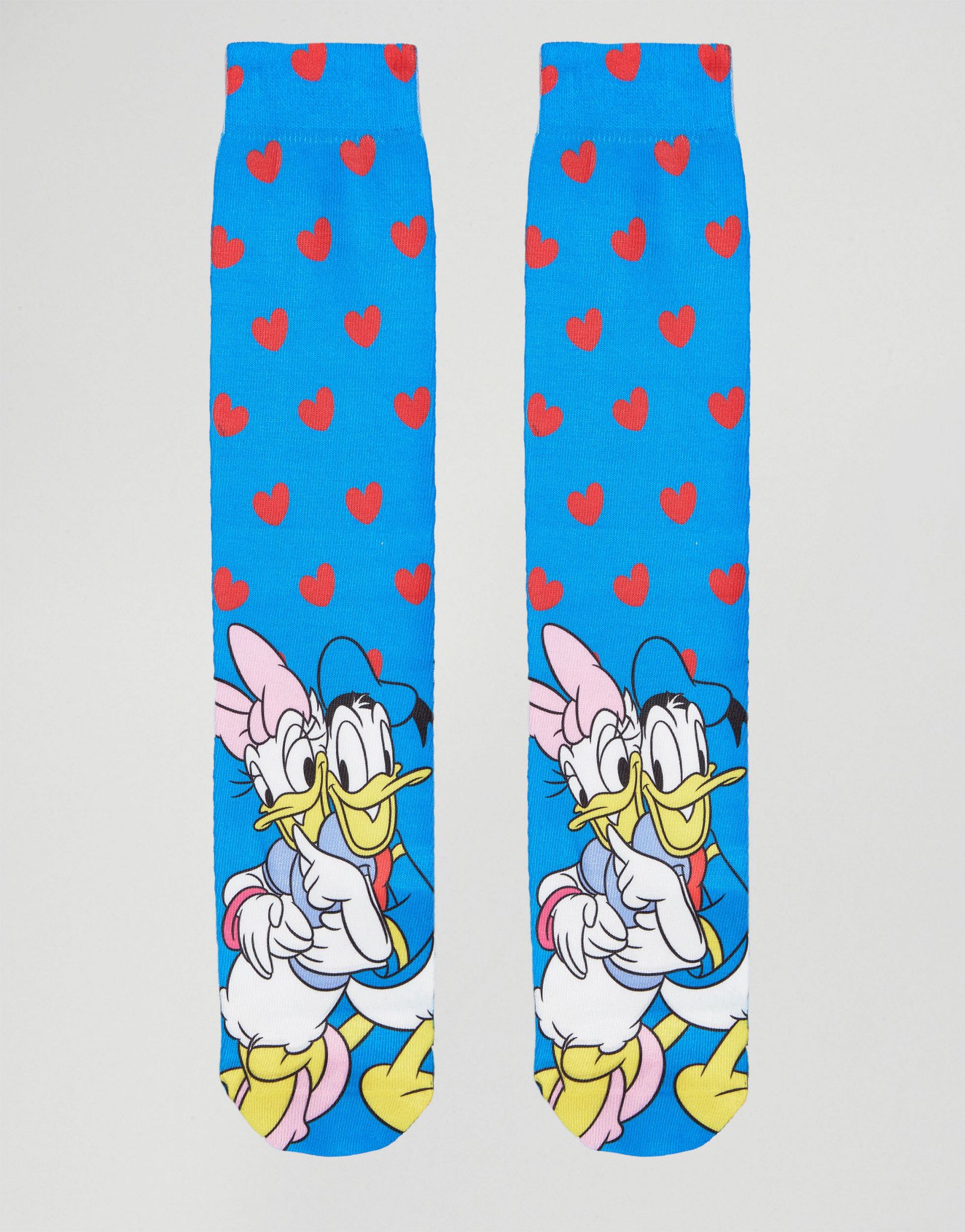 ASOS Valentines Socks With Mickey & Minnie Print 2 Pack