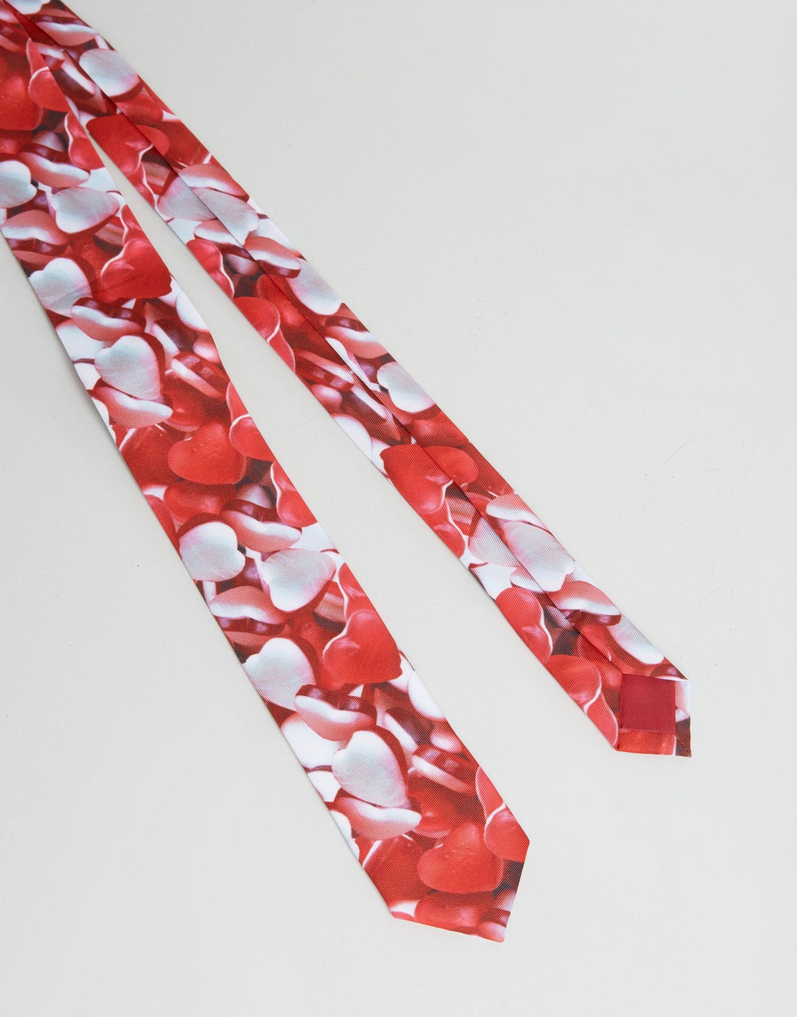 ASOS Valentines Tie Heart Print