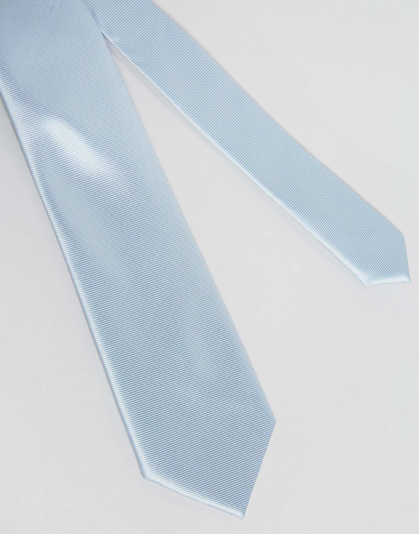 ASOS WEDDING Tie In Light Blue