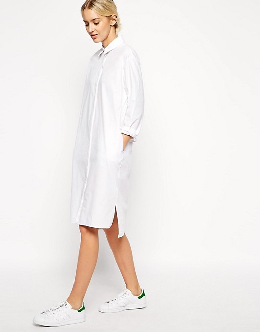 Image result for white shirt dress