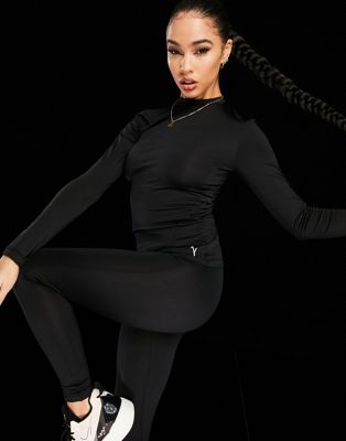 Active basic leggings in black - Click1Get2 Sale