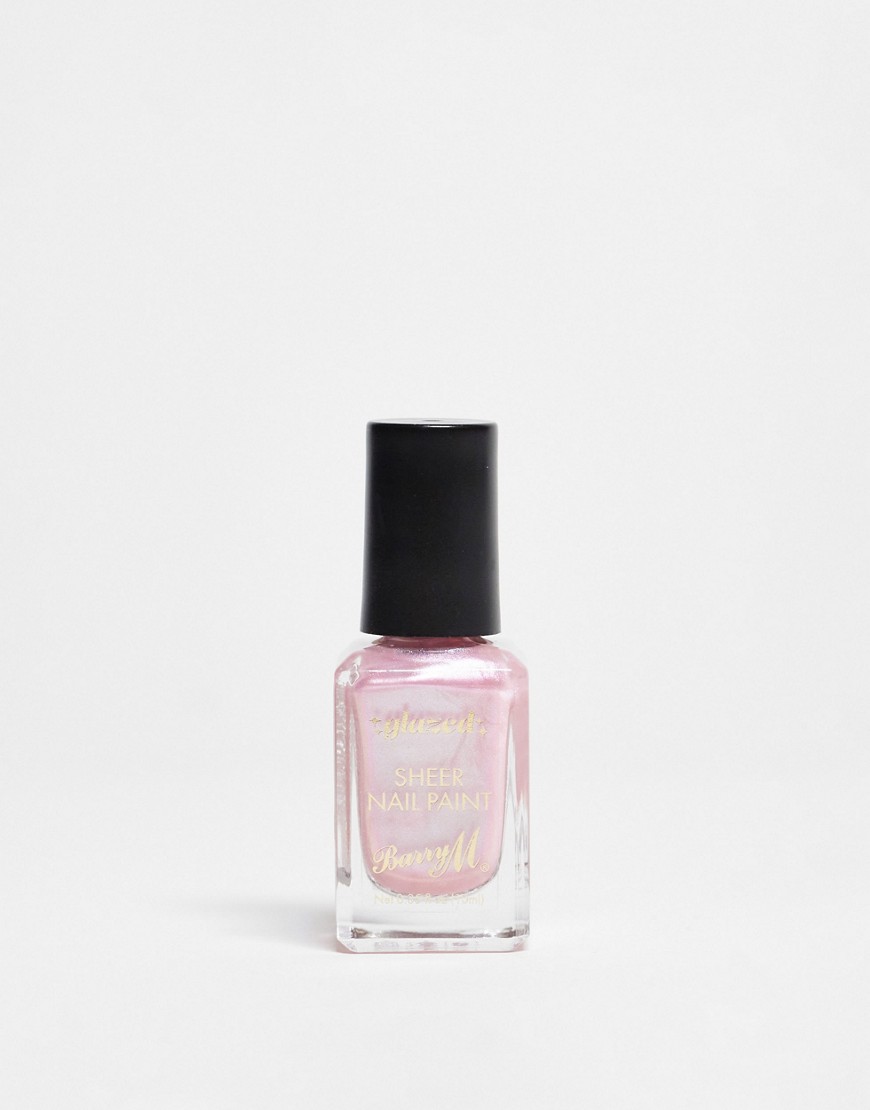 Barry M Glazed Nail Paint - So Blissful-Pink