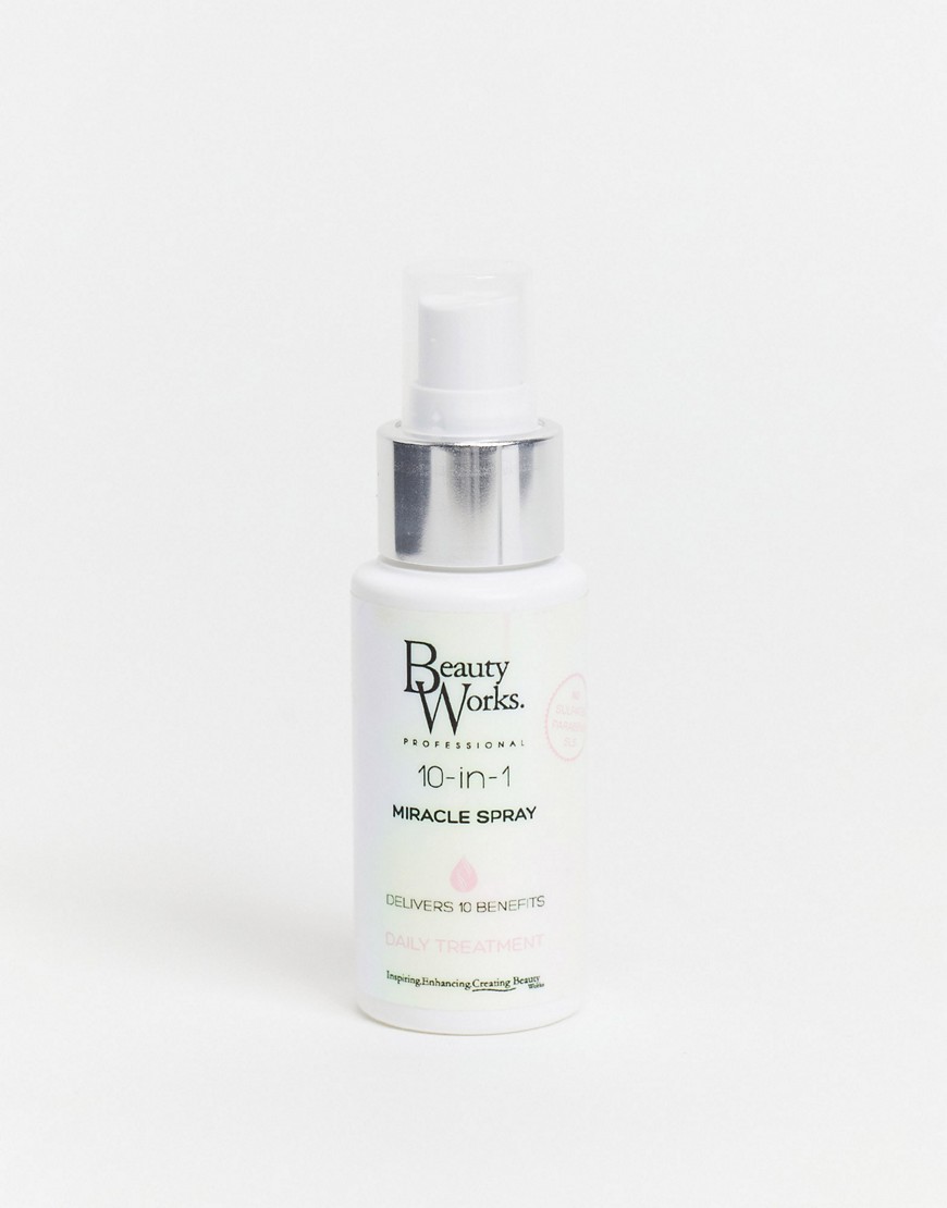 Beauty Works 10 in 1 Miracle Spray 50ml-No colour