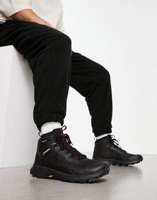 VC22 Gore-TEX waterproof insulated hiking boots with high grip Vibram sole in black