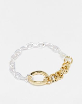 Bolongaro Trevor large link bracelet in gold - Click1Get2 Mega Discount
