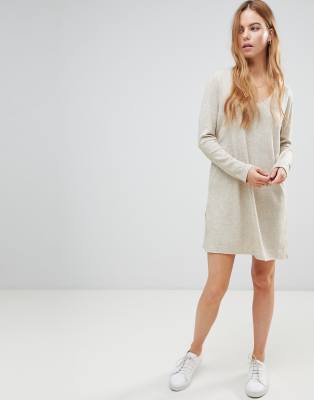 boohoo knitted swing dress