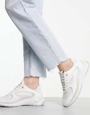 BOSS Skylar Runn Sneakers In White ASOS