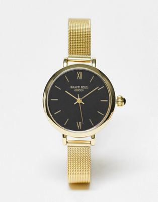 Brave Soul mesh strap watch in gold with dark green dial - Click1Get2 Coupon