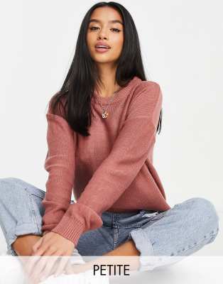 Brave Soul Petite grunge crew neck sweater - Click1Get2 Black Friday