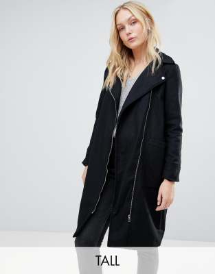 marcs rose felted wool coat