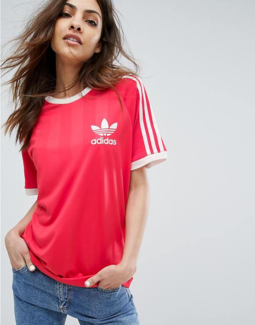 camiseta adidas california roja camiseta adidas california roja
