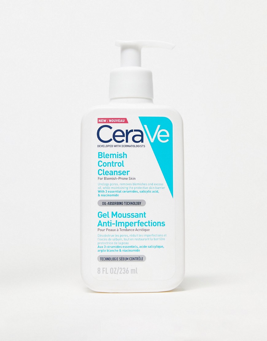 CeraVe Blemish Control Cleanser for Blemish-Prone Skin 236ml-No colour