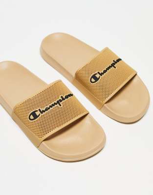 Daytona unisex sliders in beige