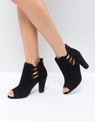Coast Cut Out Ankle Detail Boot