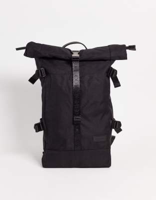 Consigned rolltop backpack in black - Click1Get2 Deals