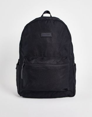 Consigned zip pocket backpack in black - Click1Get2 Black Friday