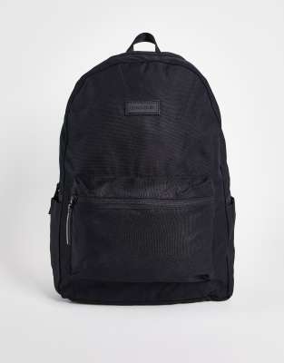 Consigned zip pocket backpack in black - Click1Get2 Sale