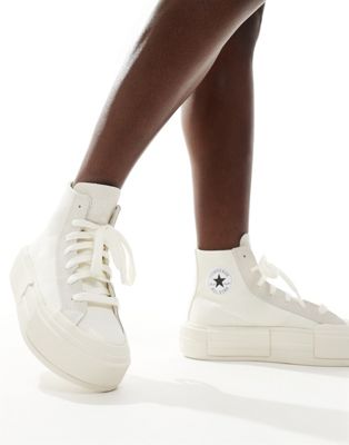 Chuck Taylor All Star Cruise Hi platform sneakers in egret - CREAM