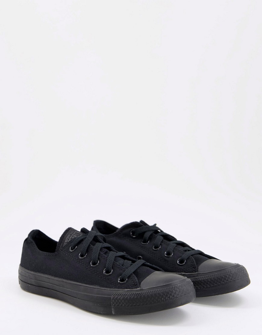 Converse Chuck Taylor All Star Ox trainers in black mono