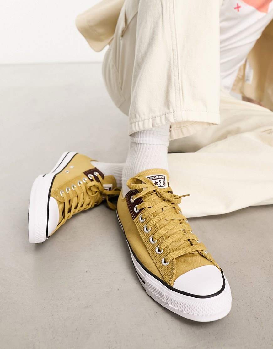 Converse CTAS Classic low trainers in tan-Brown