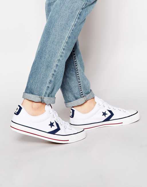 converse star player bianche converse star player bianche