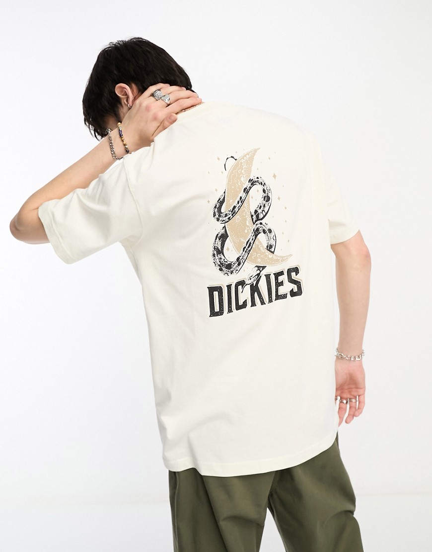 Dickies Lake Oswego t-shirt in ecru-Neutral