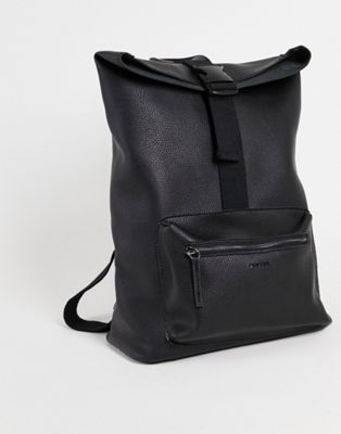 Fenton clip top backpack in black - Click1Get2 Black Friday