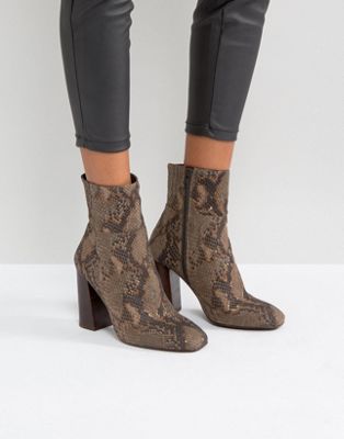 Free People Textured Ankle Boot