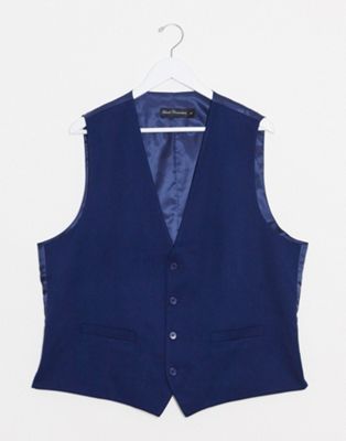 French Connection slim fit tuxedo waistcoat - Click1Get2 Black Friday