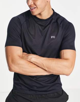 French Connection Sport training T-shirt in navy - Click1Get2 Promotions