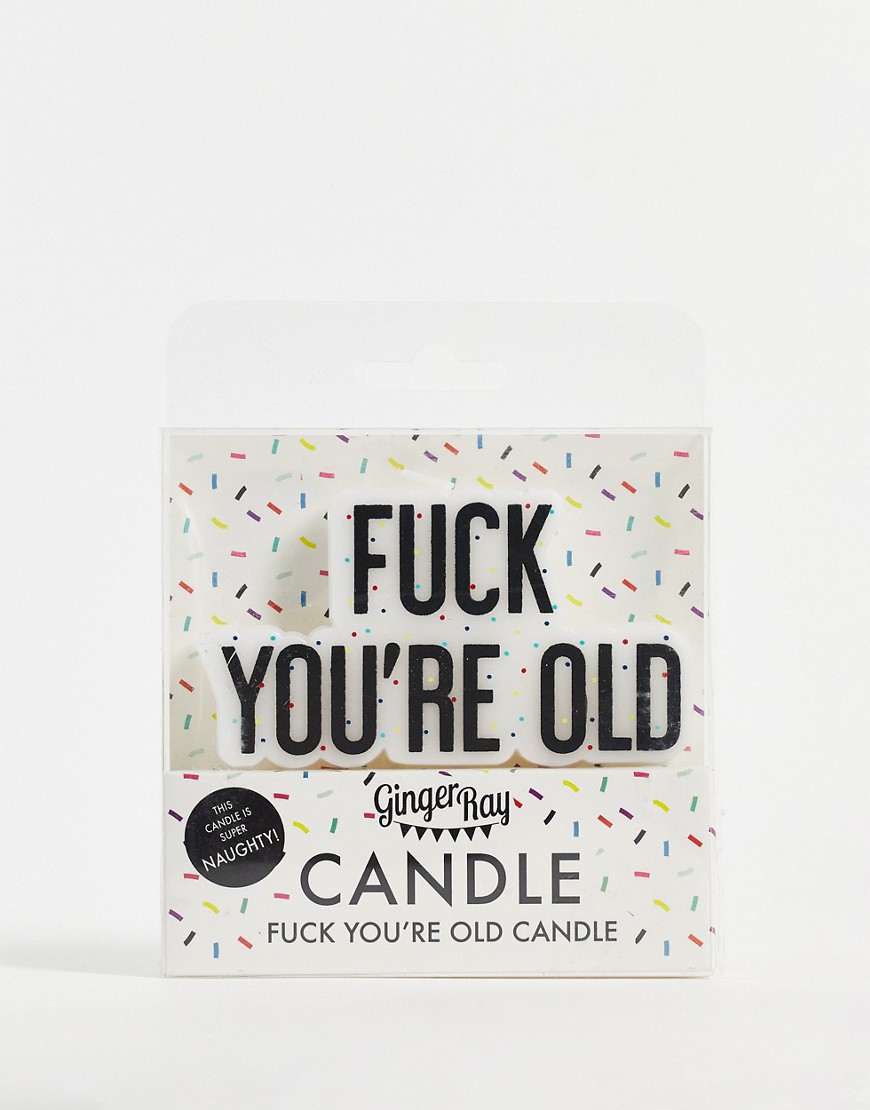 Ginger Ray f*ck you’re old candle-Multi