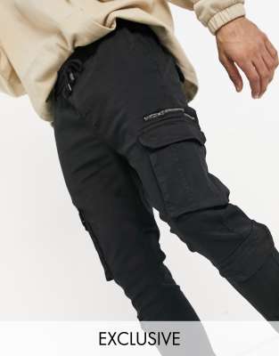 mens cargo utility trousers