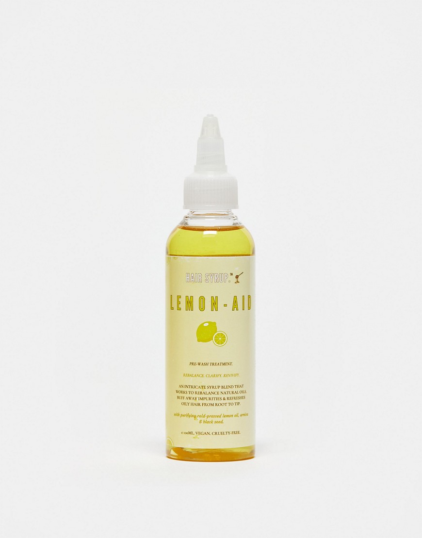 Hair Syrup Lemon-Aid Volumising Pre-Wash Hair Oil 100ml-No colour