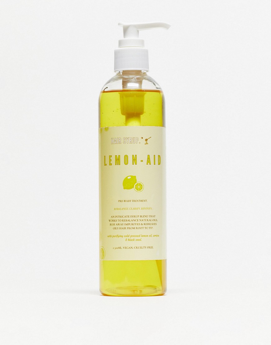Hair Syrup Lemon-Aid Volumising Pre-Wash Hair Oil 300ml-No colour