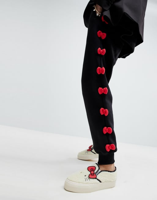 ASOS Hello Kitty X ASOS Bow Jogger With Peeping Motif