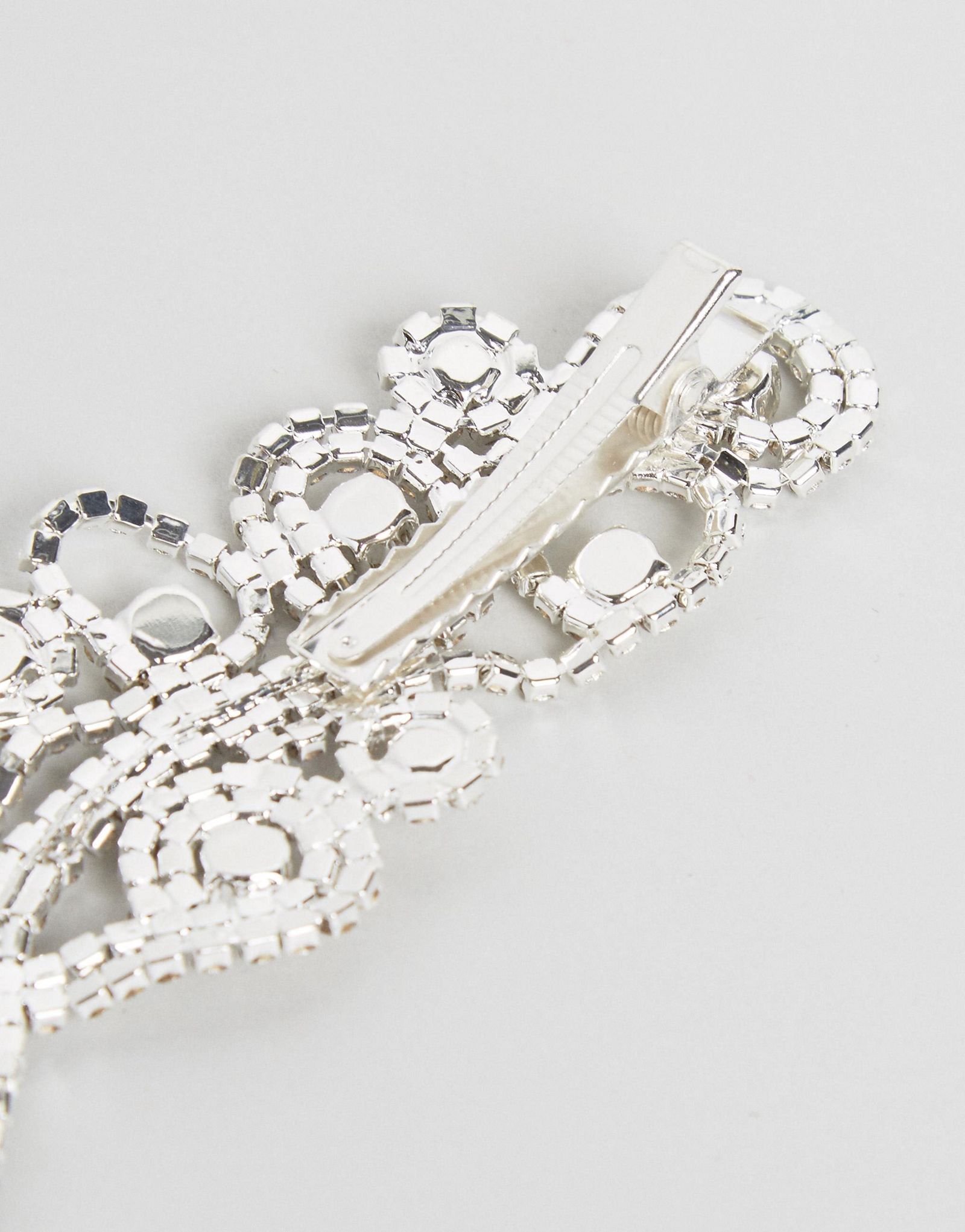Her Curious Nature Bridal Crystal Applique Clips