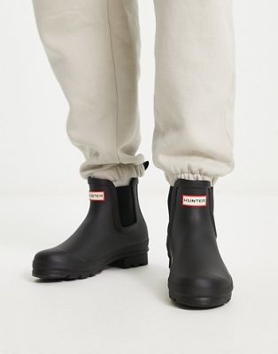 original chelsea boots in black